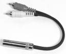 Link Audio - Link Audio 1/4 TRS to 2x RCA-M Y-Cable